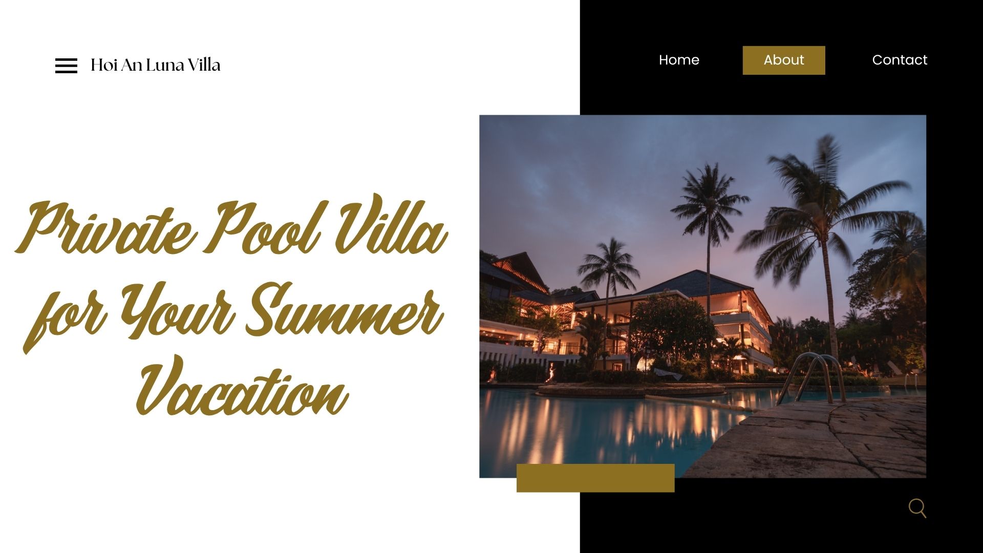 Private Pool Villa for Your Summer Vacation