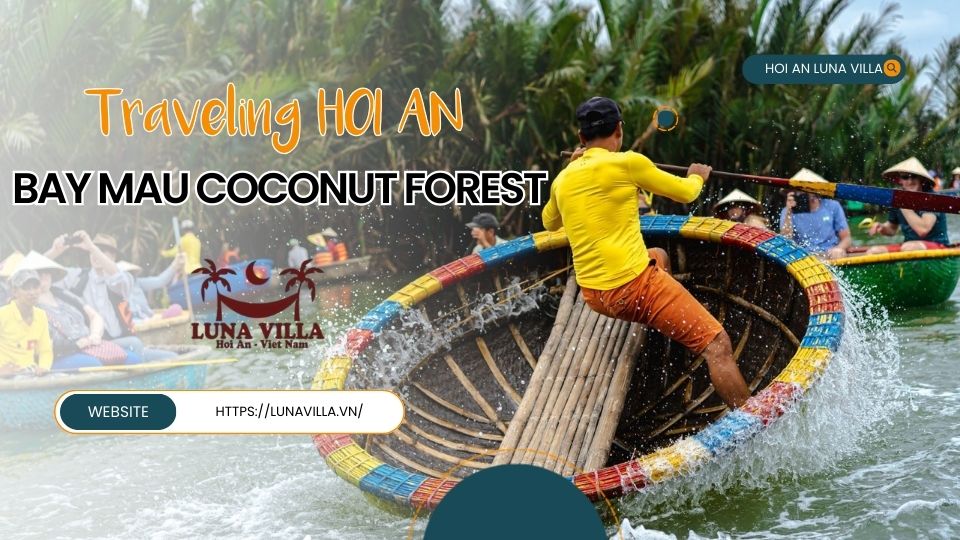 Traveling to Bay Mau Coconut Forest in Hoi An