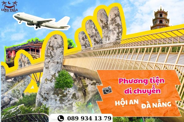 phương tiện di chuyển từ Đà Nẵng đến Hội An