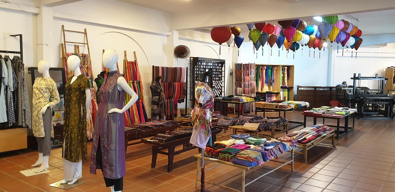Suit tailor Hoi An premium wool fabric selection
