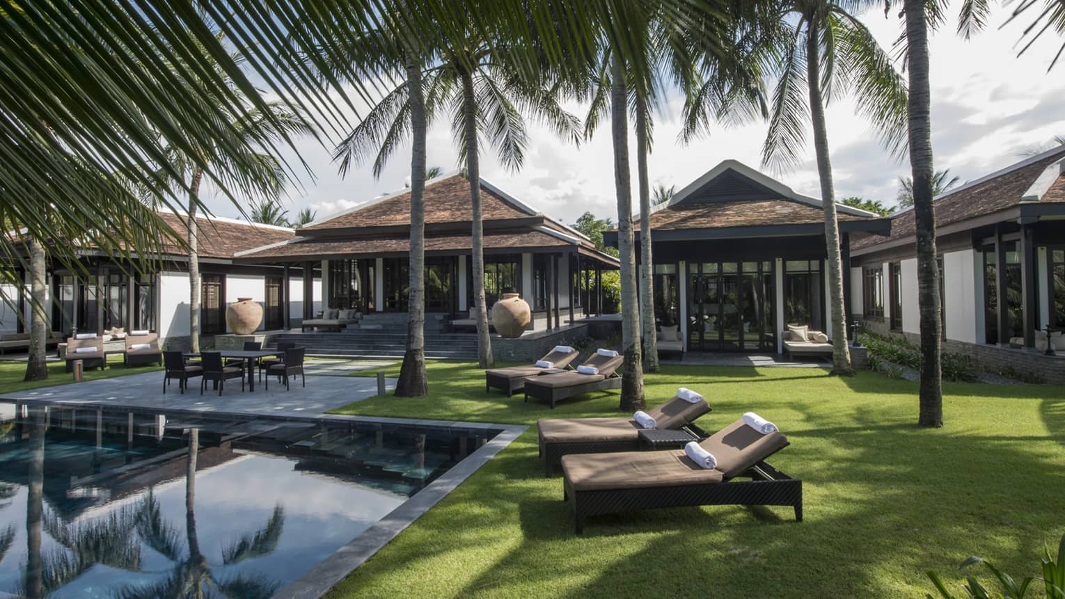 quiet Hoi An private pool villa for families