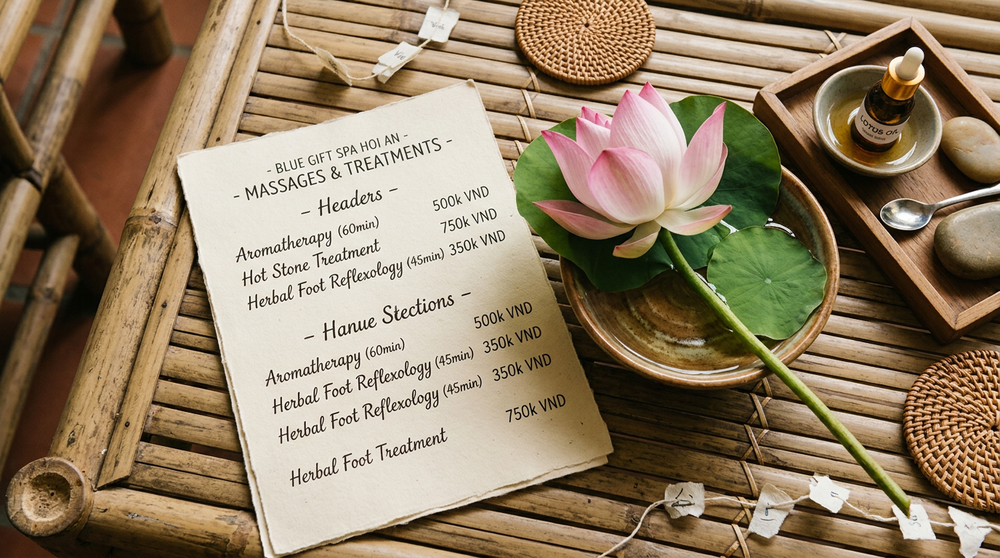 Traditional Vietnamese massage in Hoi An spa